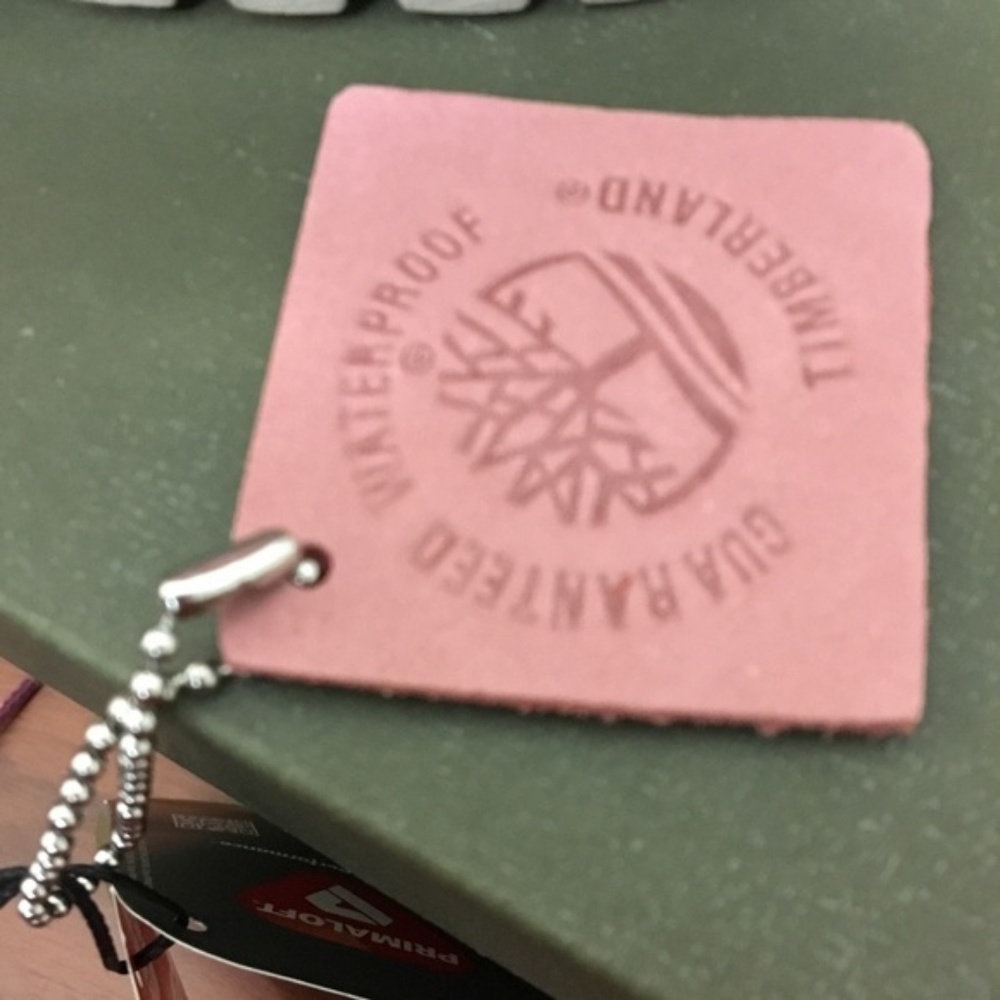 💗 NIB timberland water proof pink boot 7.5 - Picture 5 of 6